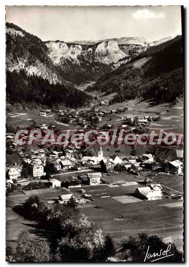 MORZINE (Hte-Savoie) — Vue générale et Vallée des Ardoisières — JANSOL (Chambery)