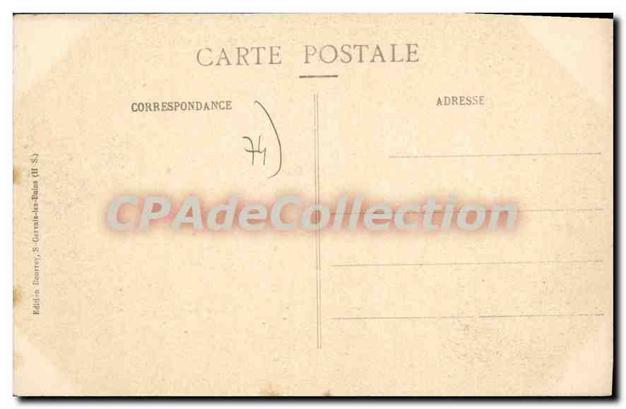 Saint-Gervais-les-Bains — Les Airelles — M. B. — Reverso