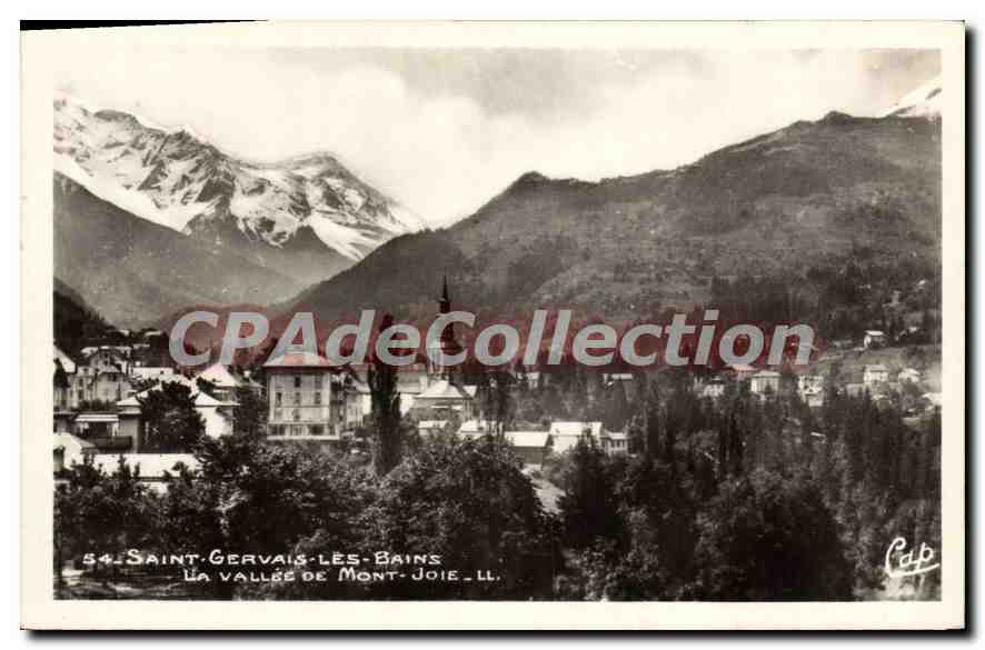 Saint-Gervais-les-Bains — La Valle de Mont-Joie — editor C.A.P. París