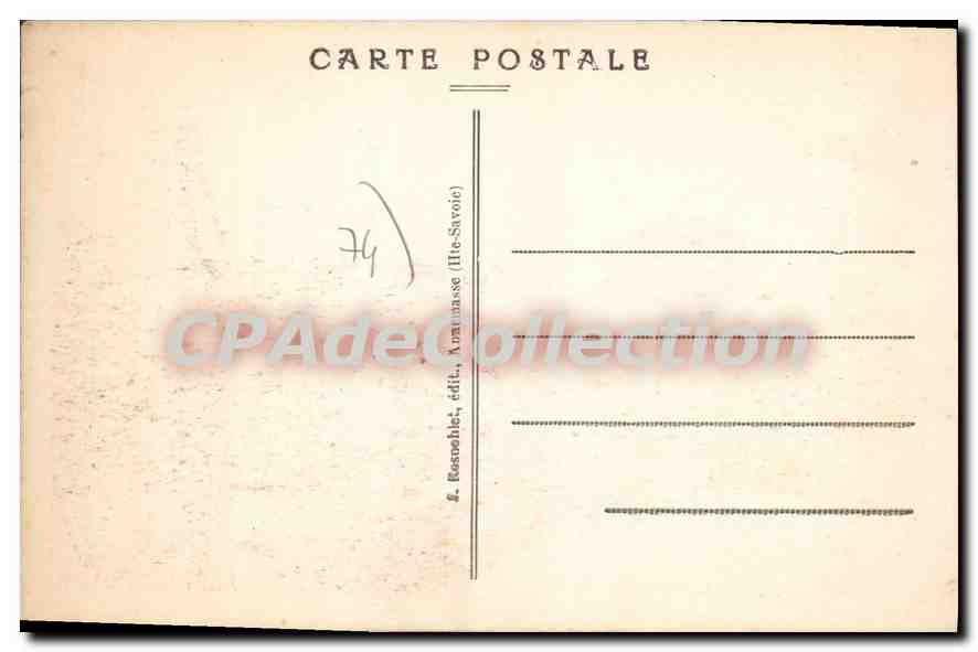 Saint-Gervais-les-Bains (Alta Savoia) — Partenza del Treno del Monte Bianco — Verso