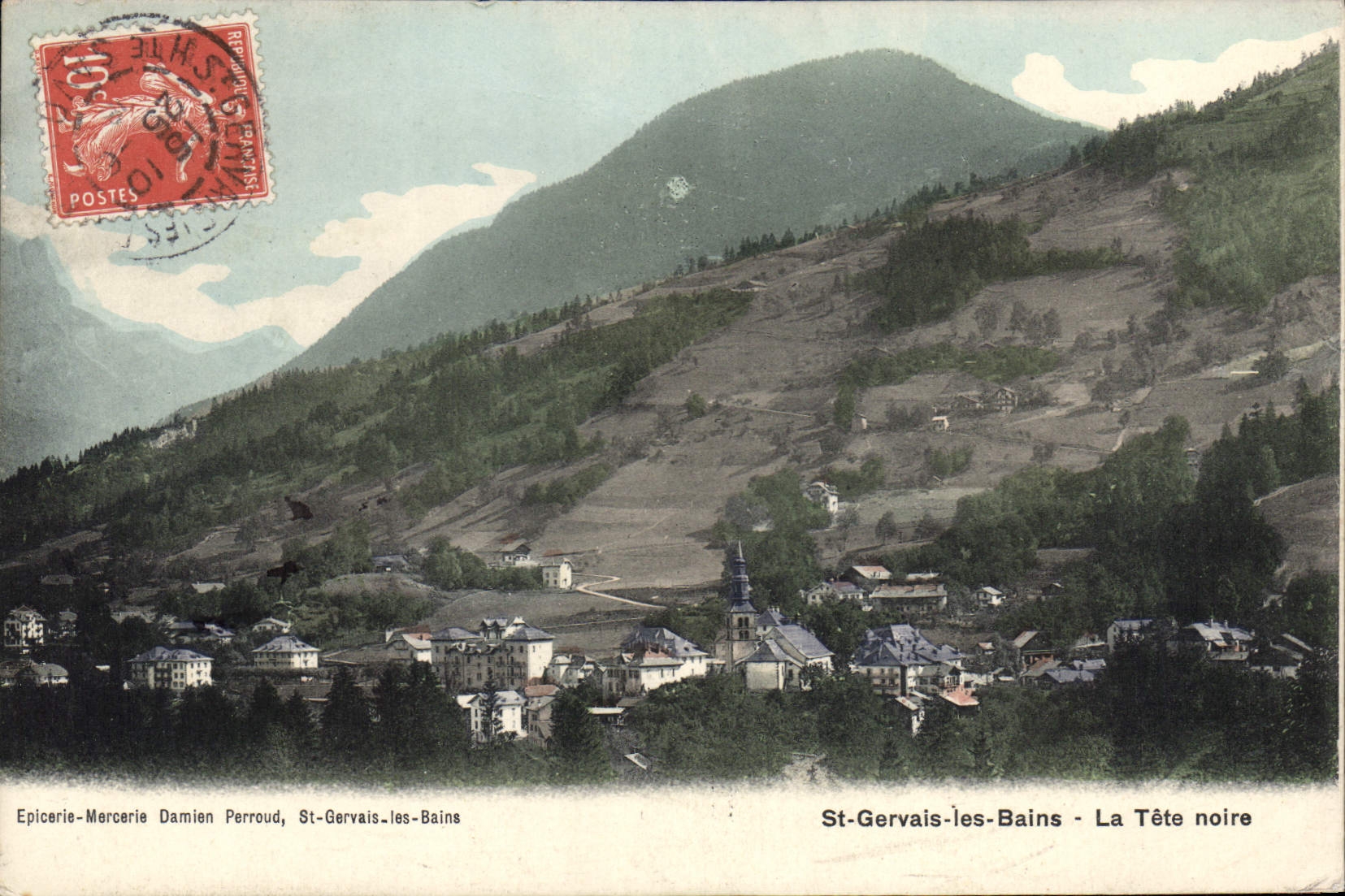 St-Gervais-les-Bains — La Tête noire — Epicurie-Mercerie Damien Perroud