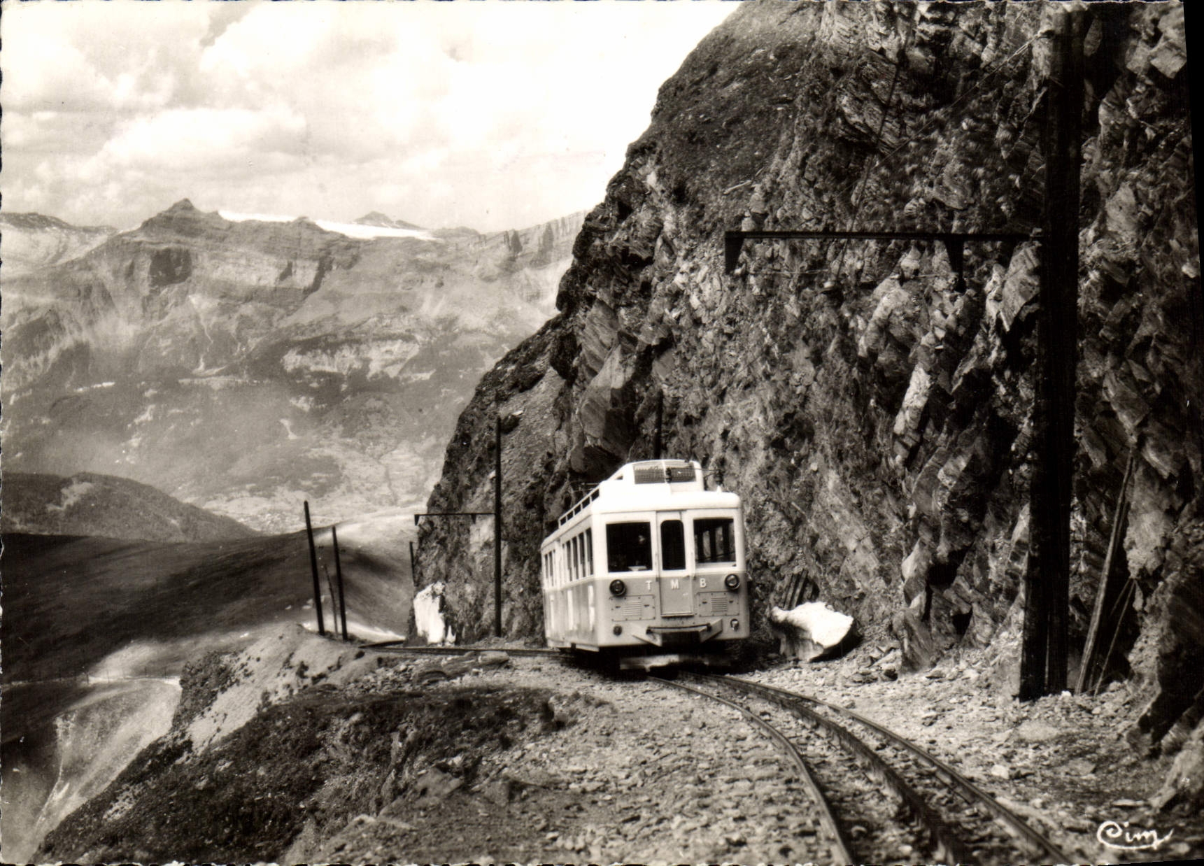 El Nido del Águila — Glaciar de Bionnassay, Mont Blanc — Combière Imp. Macoy