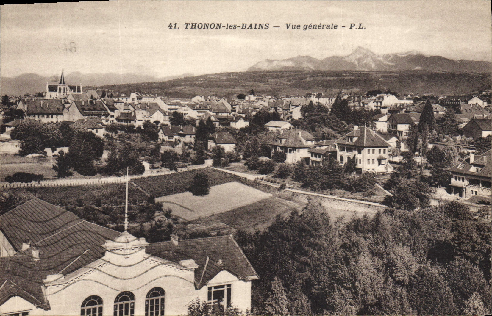 Thonon-les-Bains — Vue générale — P.L.