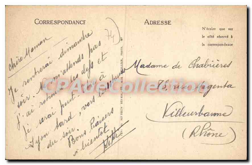 THONON-LES-BAINS — Panorama du Port et les Villas — LL. — N° 239 — Reverso