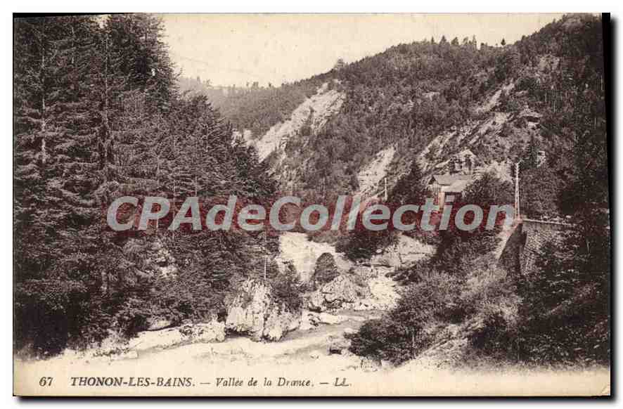 Thonon-les-Bains — Vallée de la Drance — LL. — Éditeur Lévi Fils et Cie, Paris