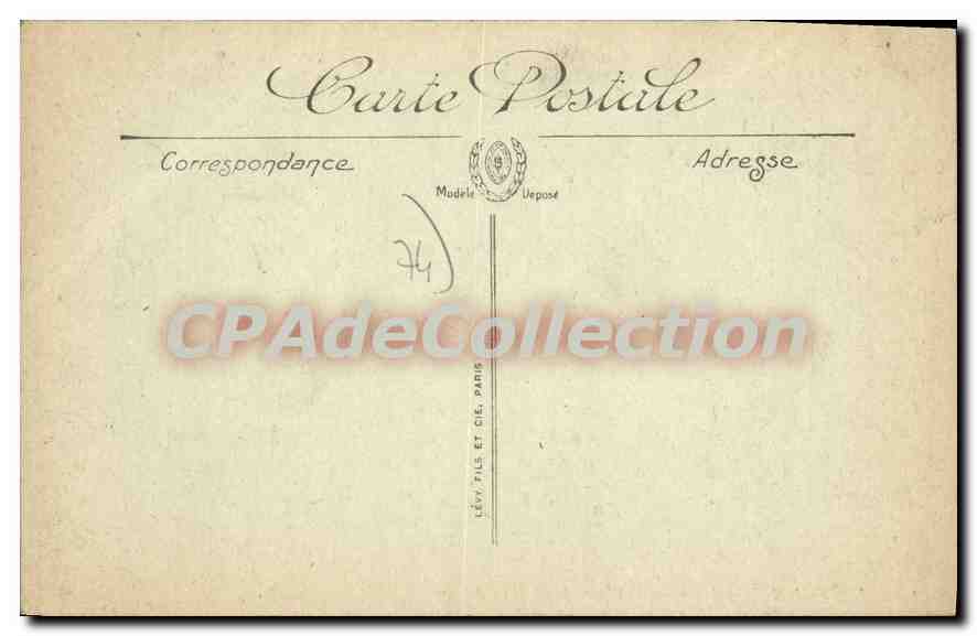Thonon-les-Bains — Vallée de la Drance — LL. — Éditeur Lévi Fils et Cie, Paris — Reverso