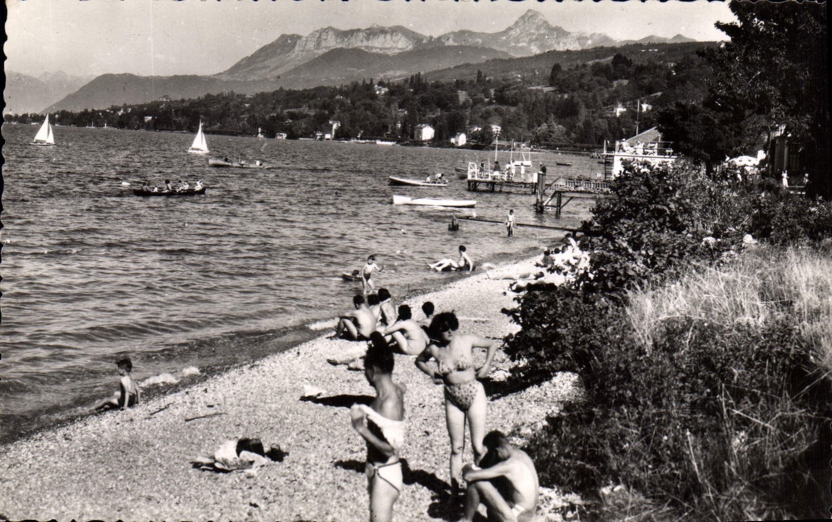 Amphion-les-Bains — Die Bucht und die Dent d'Ôche — Les Éditions J. Cellard, n°643