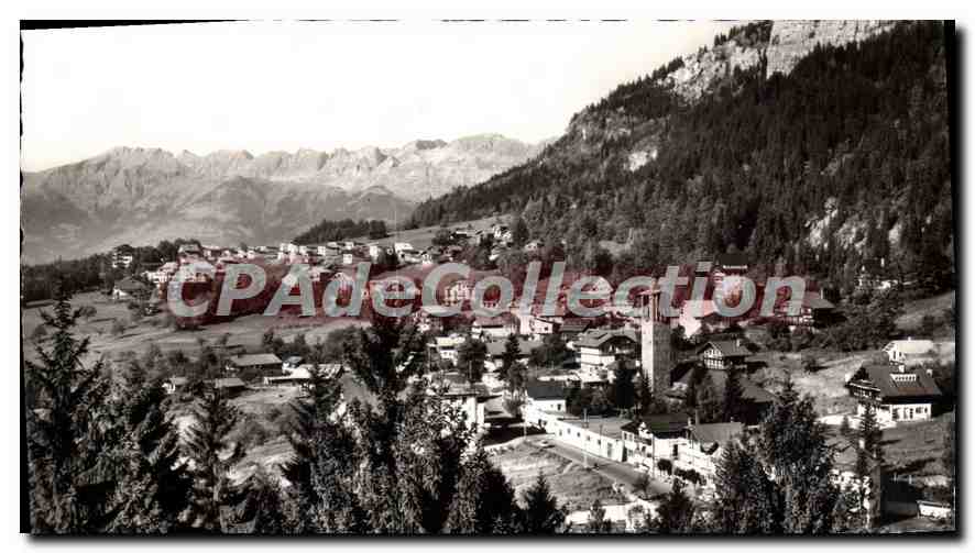 Plateau d'Assy (Haute-Savoie) — Panoramablick und die Aravis-Kette — Verlag: Photodit, Thonon-les-Bains