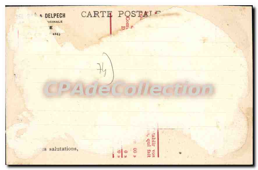 Collonges-sous-Salève — Genewa i Jezioro widziane z Hotelu Parc — G.R. 635 — Rewers
