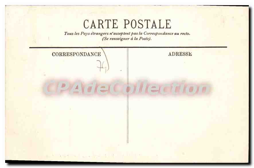 Lac d'Annecy - Le Port et le Château — LL, n°80 — Verso