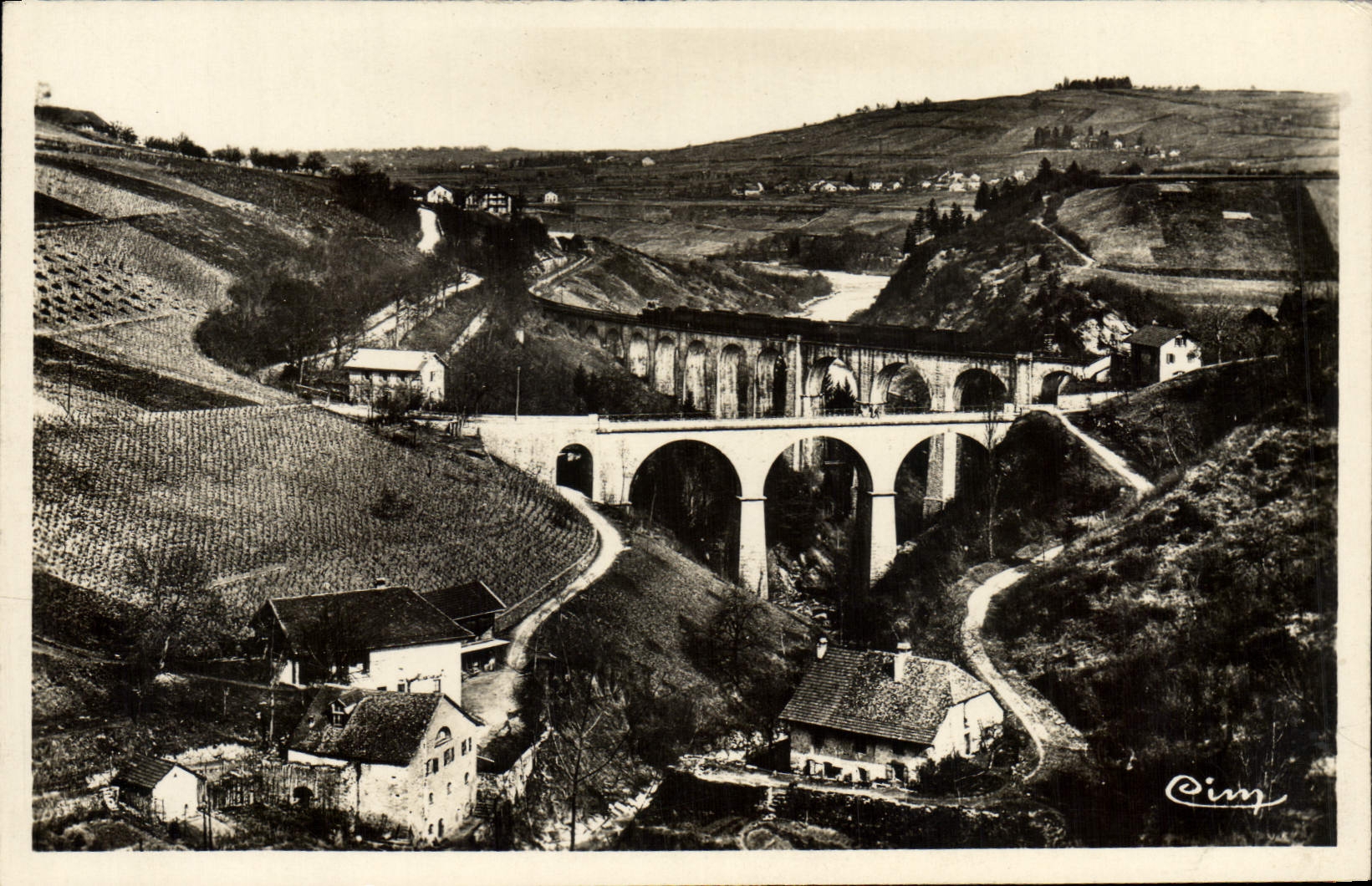 Le Salève-Mornex — Brücke und Viadukt von Viaison — Cimy