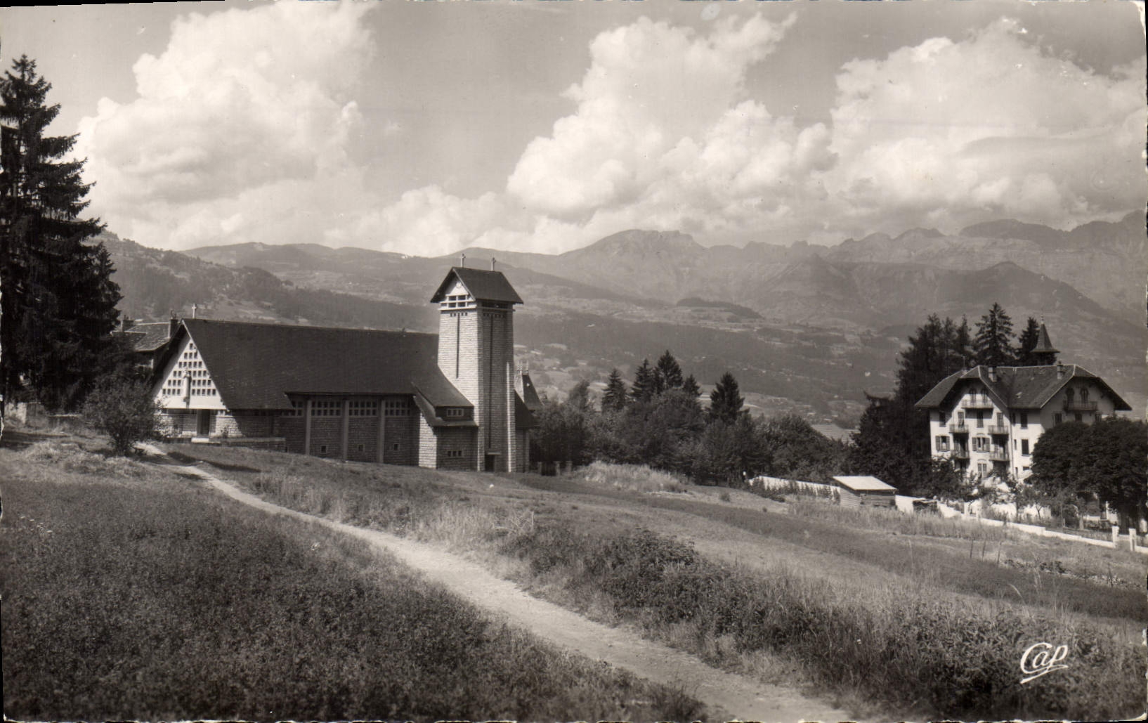 Kirche von Le Fayet - N.D. des Alpes — Verlag Cap, Seriennummer nicht sichtbar
