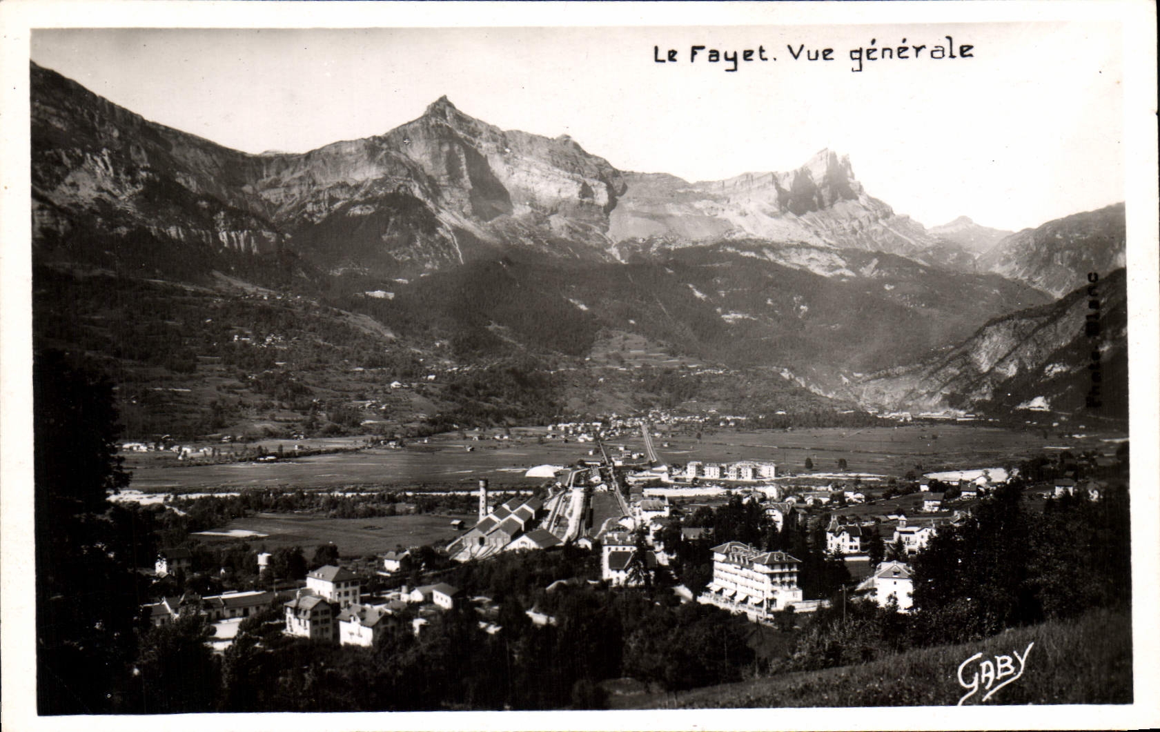 Le Fayet. Allgemeiner Blick — Gaby, Verleger