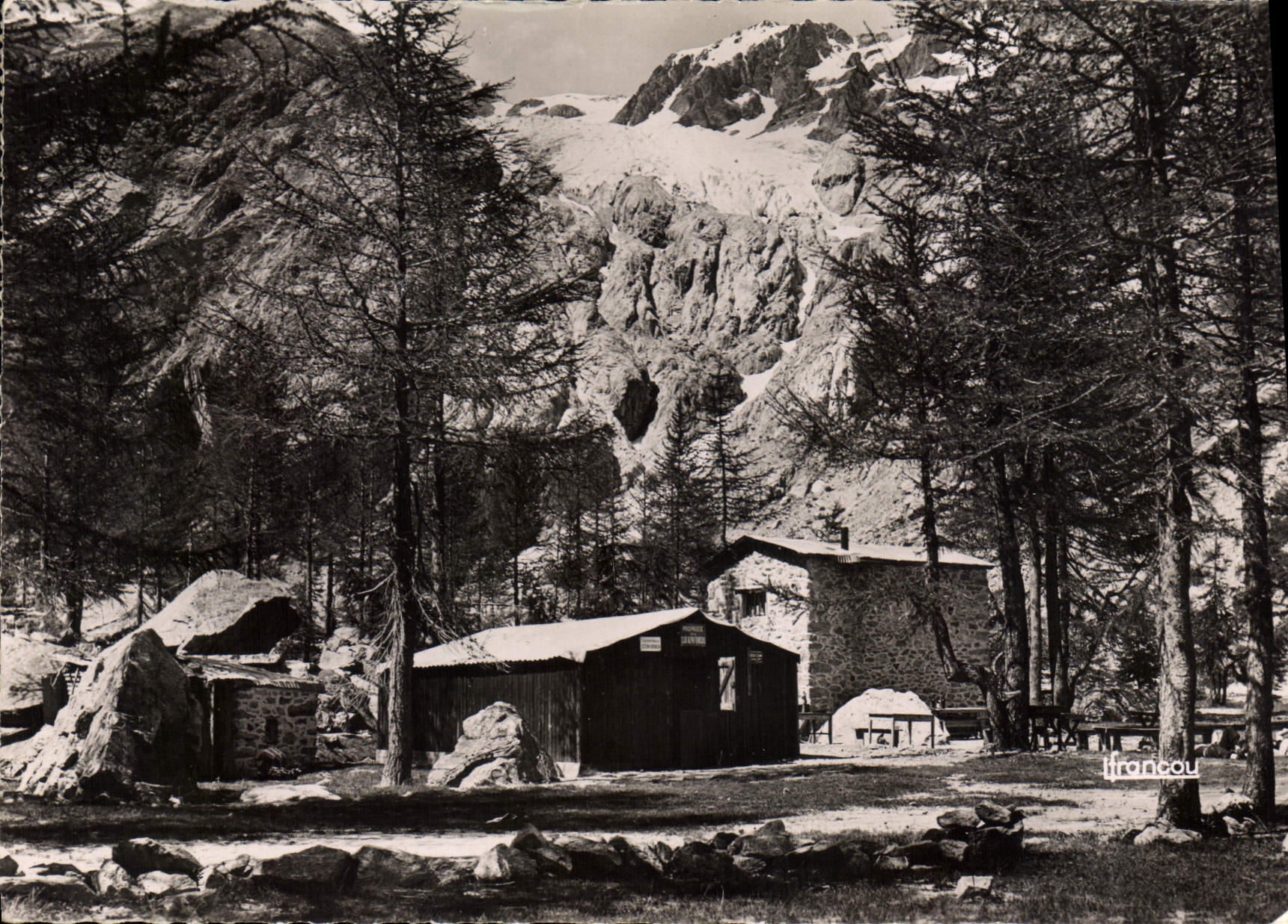 Refuge Cézanne — Der Weiße Gletscher — Librancou