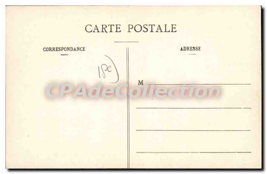 CPA Paris Montmartre la Fontaine De La Bonne Eau — Rückseite