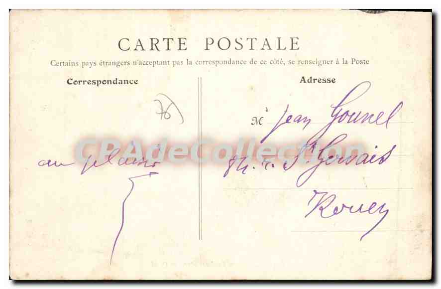 CPA La Bouille Embarcadere Et Quai — Rückseite