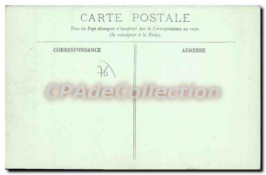 CPA La Bouille Sur La Route Des Moulineaux — Rückseite