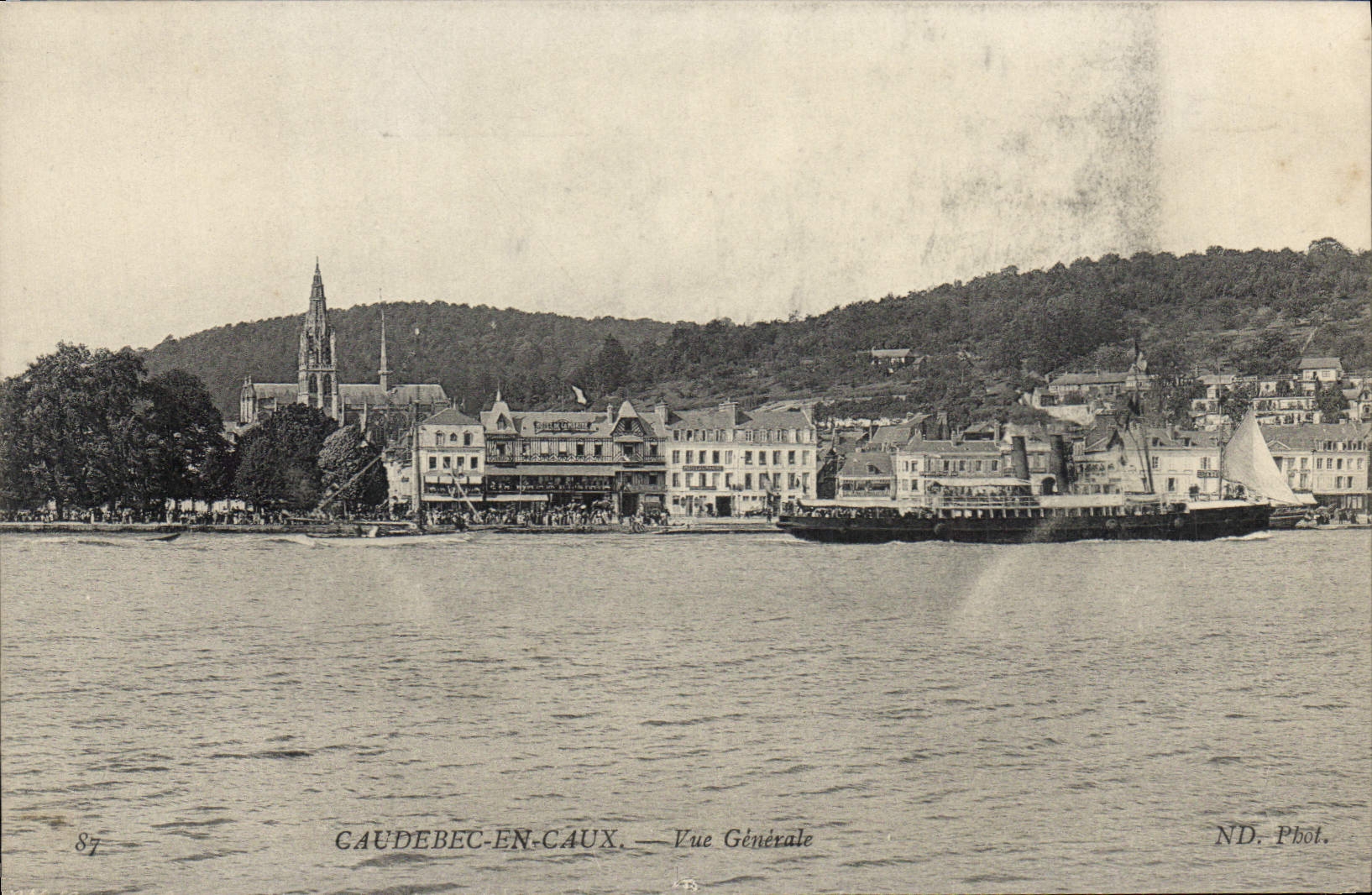Caudebec-en-Caux — Vue Générale — ND, Phot.