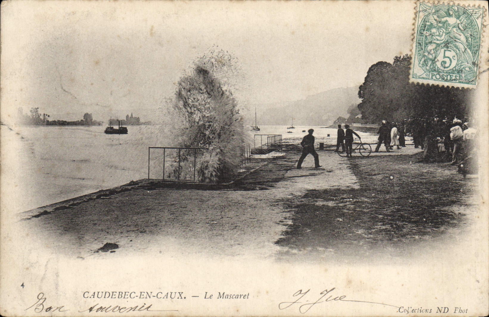 CPA CAUDEBEC En Caux Le Mascaret