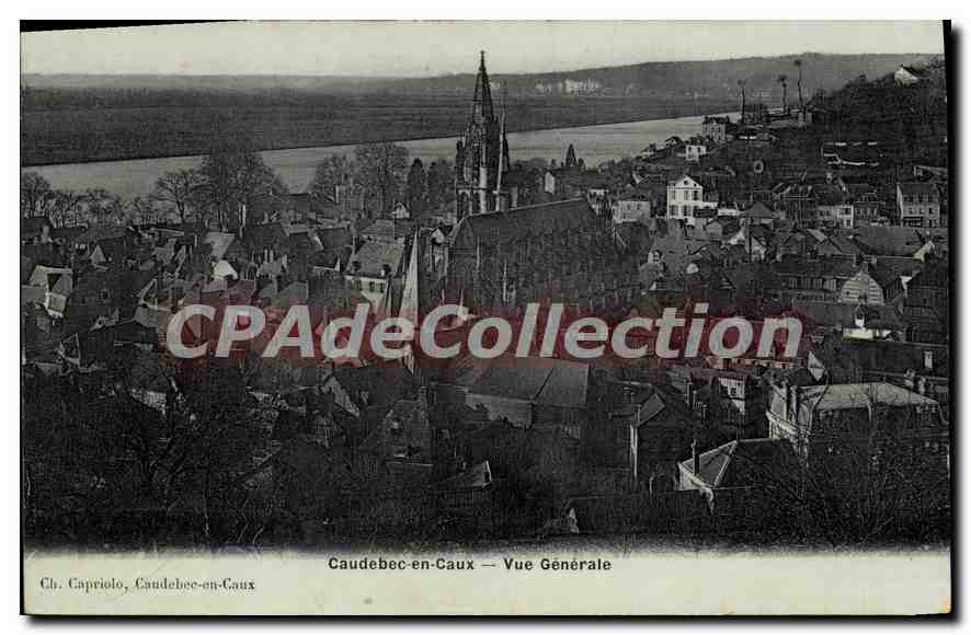 Caudebec-en-Caux — Vue Générale — Ch. Capriolo