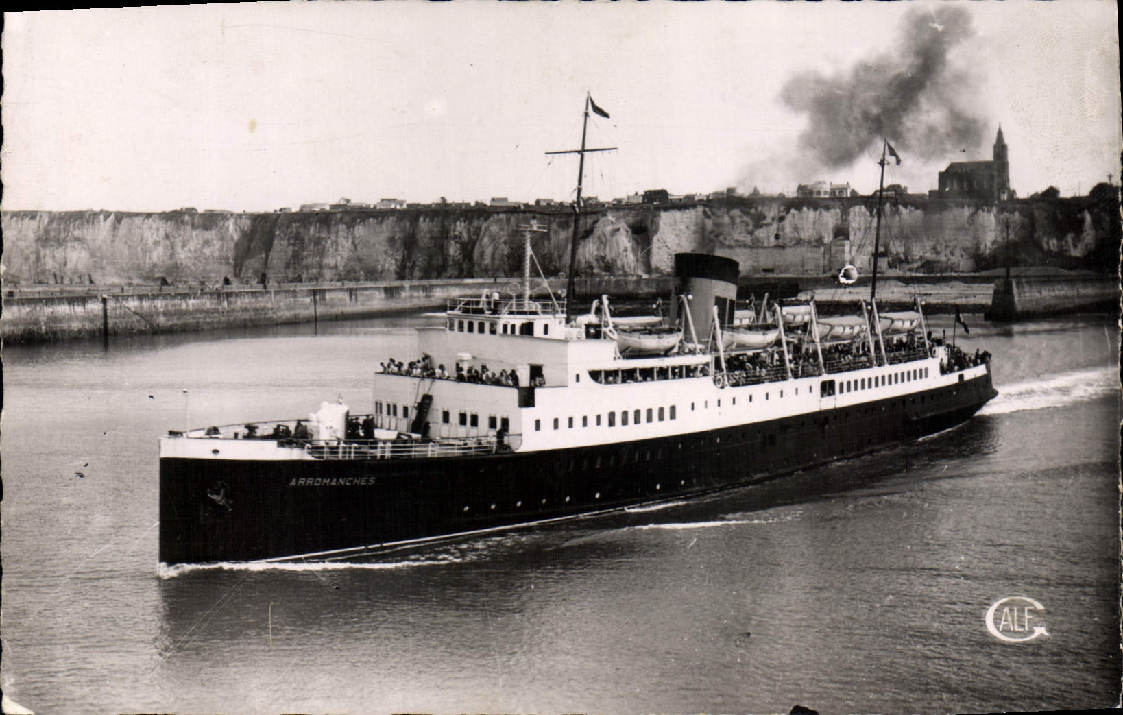 Le paquebot Arromanches — Dieppe — Édition GALF