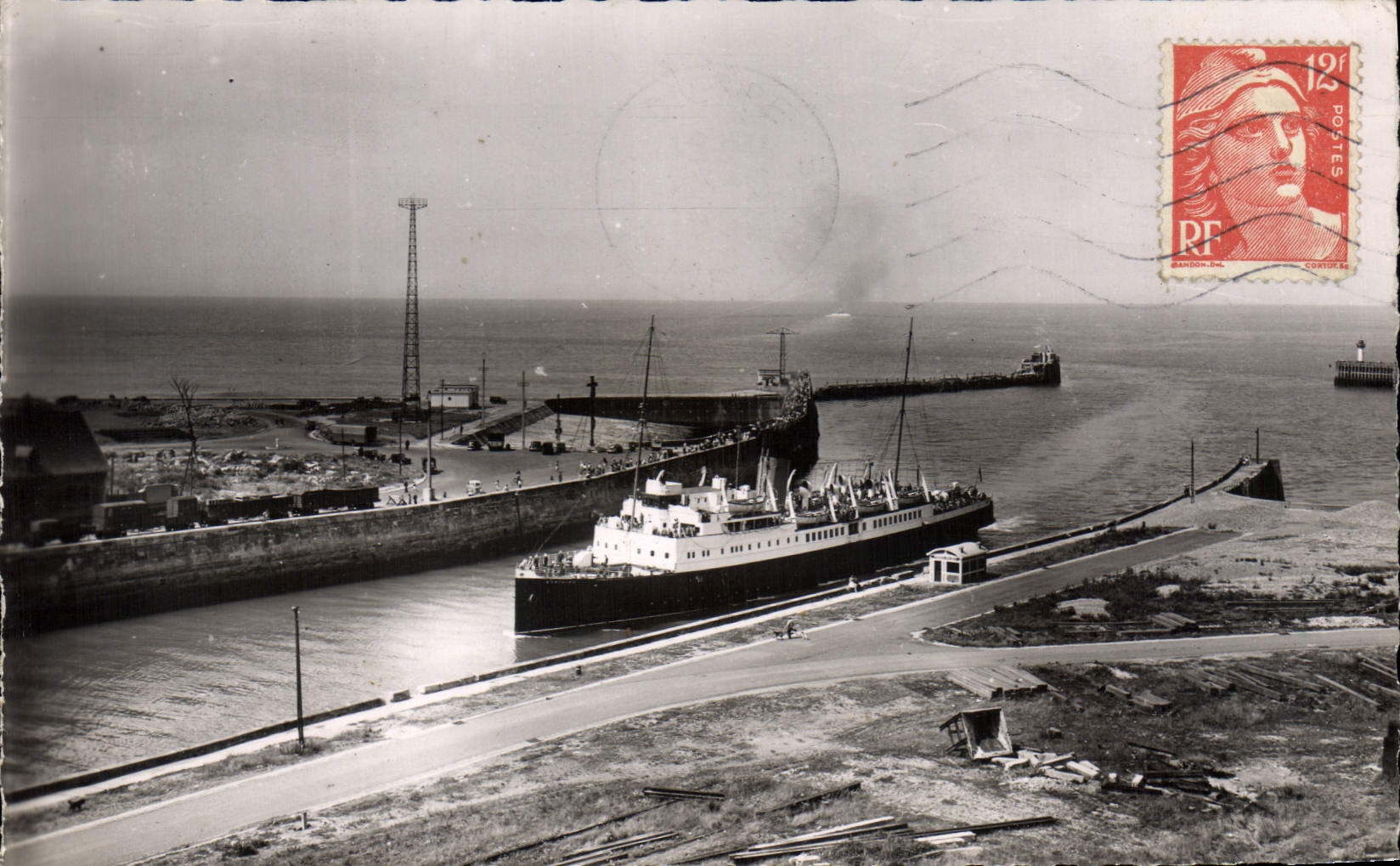 Dieppe - Entrée du Port — Édition Galf, Paris — n°3