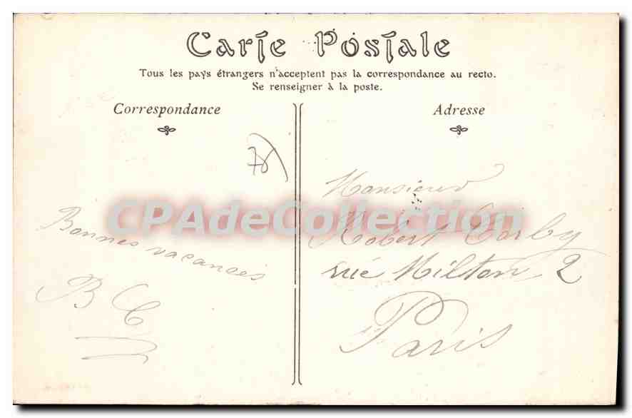 Dieppe — La Plage et le Casino — ND Phor, n°66 — Rückseite