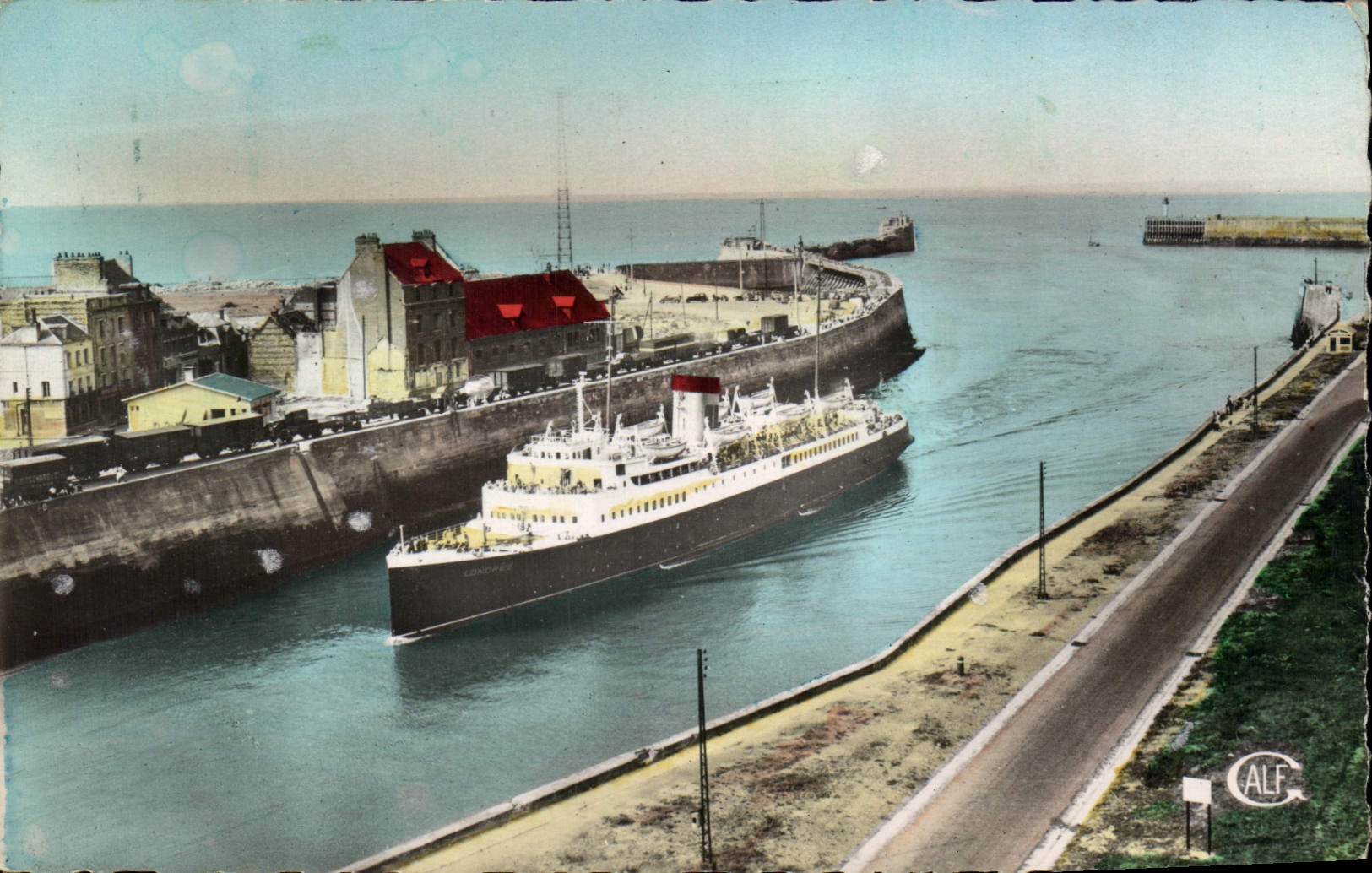 Dieppe — Entrée du Port — Édition GALF
