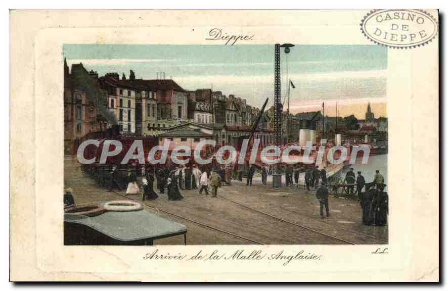 Arrivée de la Malle Anglaise — Dieppe — Casino de Dieppe