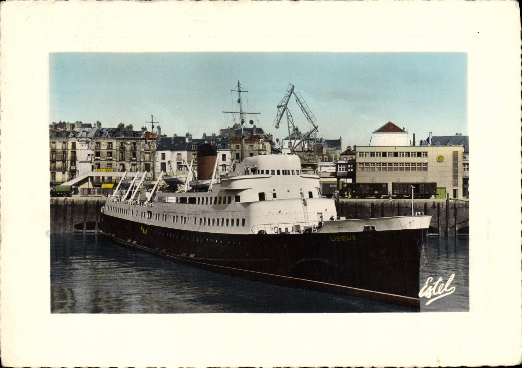 Le Lisieux — Port de Dieppe — Éditeur Estel