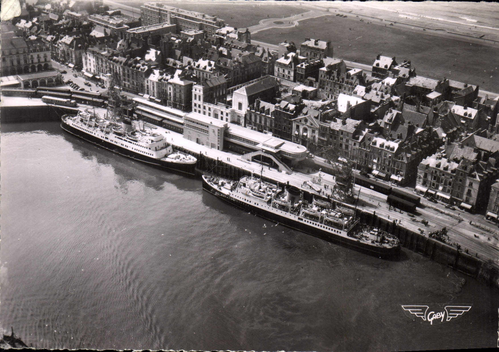 Dieppe — La Gare Maritime — Éditeur Caby