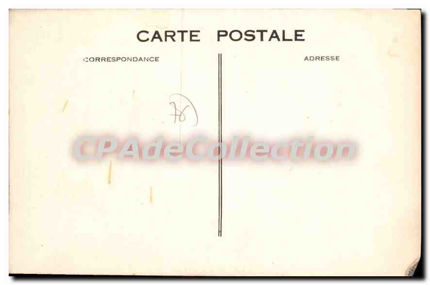 CPA Etretat Monument De Nungesser Et Coli — Rückseite