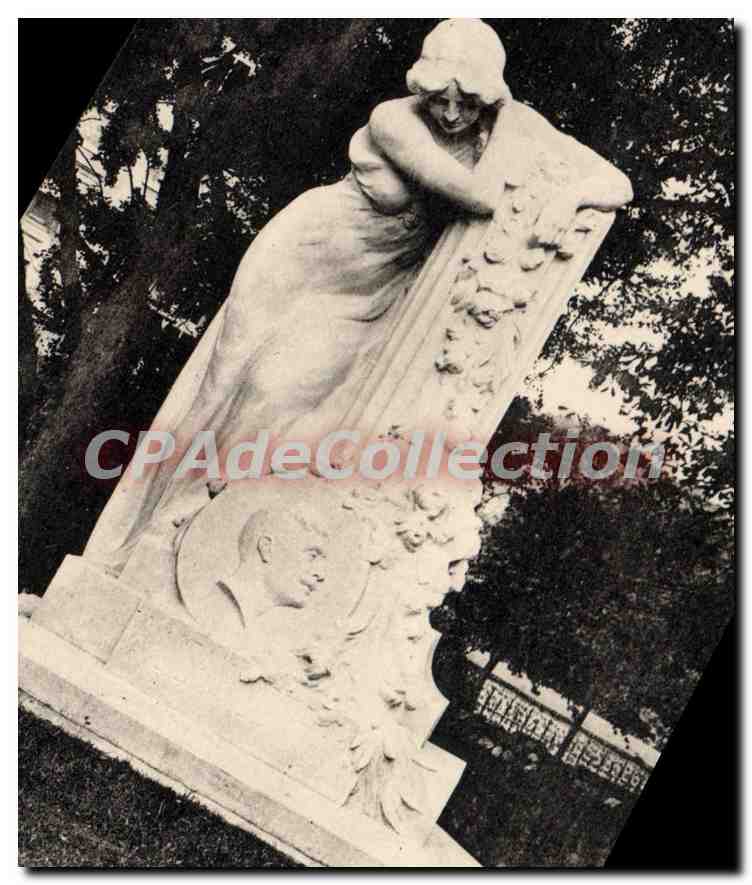 CPA Fecamp monument A Jean Lorrain Par Alphonse Saladin