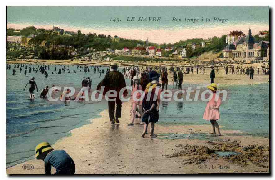 CPA Le Havre Bon Temps A La Plage
