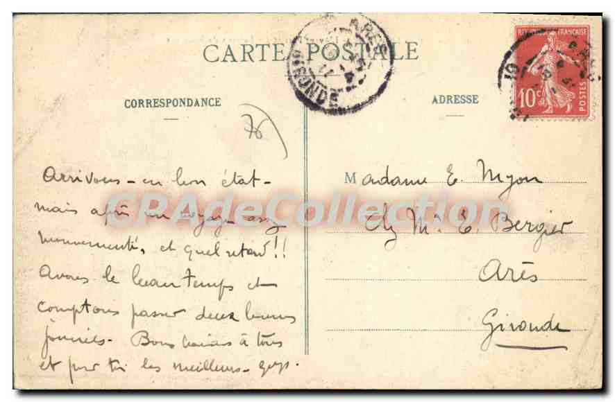 CPA Le Havre L'Avant Port Et Les Bateaux De Trouville — Verso