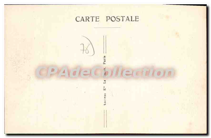 CPA Le Havre L'Anse Des Pilotes — Verso