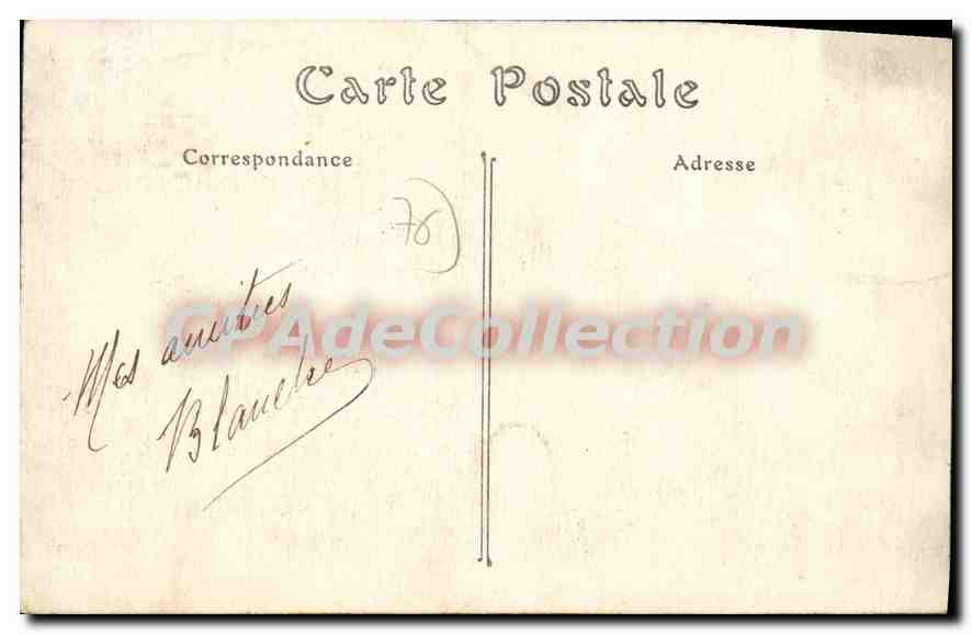 CPA Le Havre Le Boulevard Albert 1er Et La Plage — Rückseite