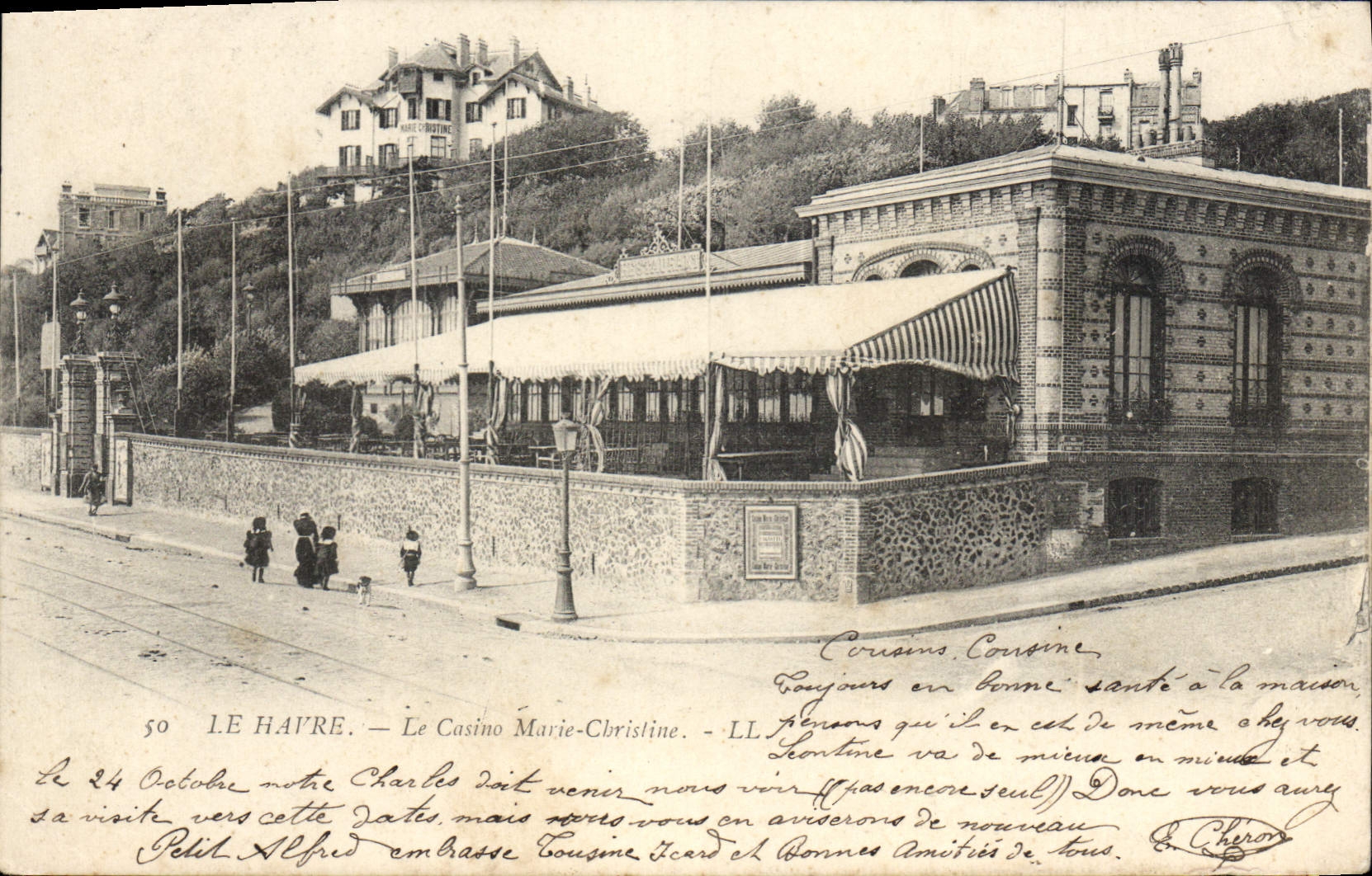 Le Havre — Le Casino Marie-Christine — Éditeur LL, n°50