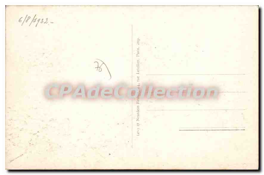 CPA Le Havre Vue Generale Prise De Sainte Adresse — Verso
