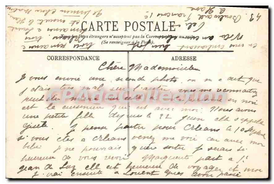 CPA Le Havre La Villa Dufayel Et La Plage Marie-Christine — Rückseite