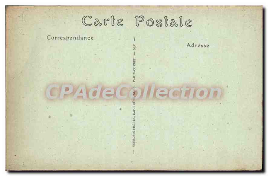 CPA Souvenir du Havre — Rückseite