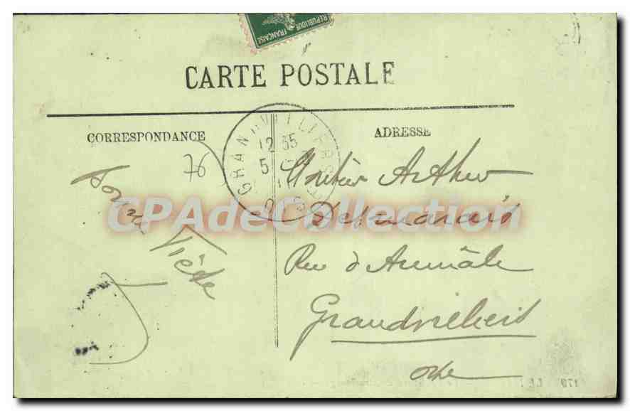 CPA Le Havre Le Boulevard De Strasbourg — Rückseite