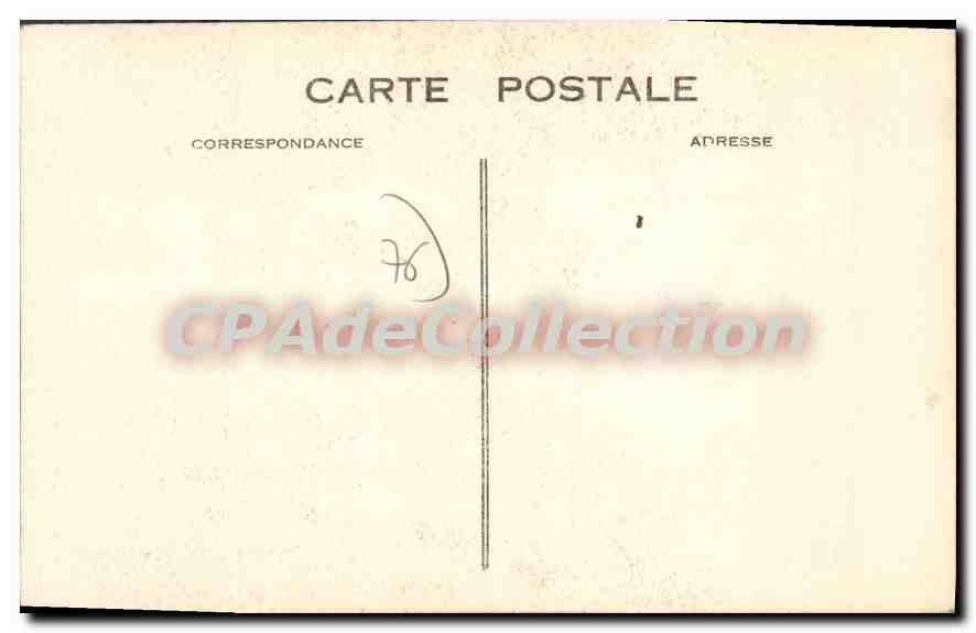 CPA Le Havre L'Eglise Saint Michel — Rückseite