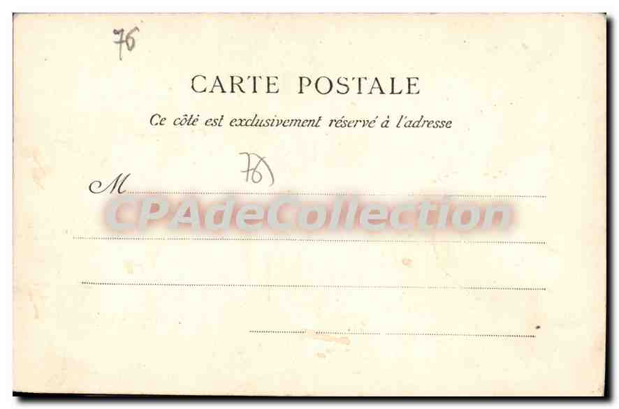 CPA Le Havre La Gare Et Le Cours De La Republique — Verso