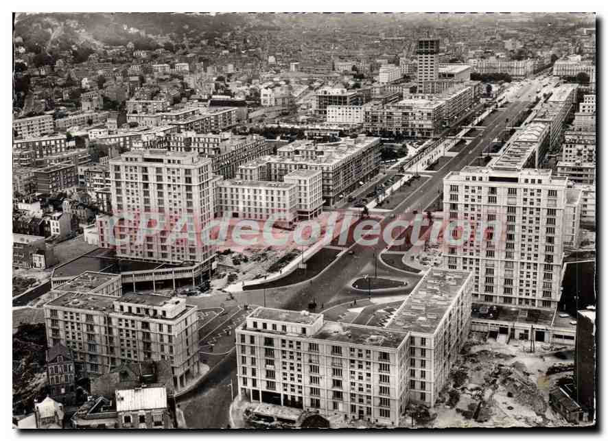 CPSM Le Havre Les Nouveaux Immeubles Et I'Avenue Foch