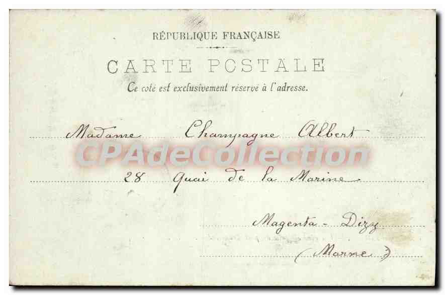 CPA Rouen Vue Generale Prise Du Pont transbordeur — Rückseite