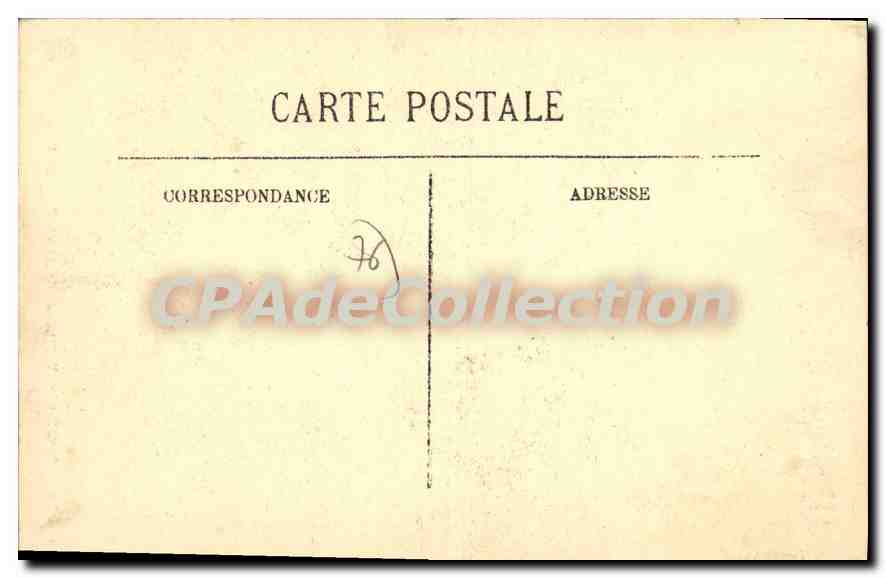 CPA Rouen Vieilles Maisons Rue St Romain — Rückseite