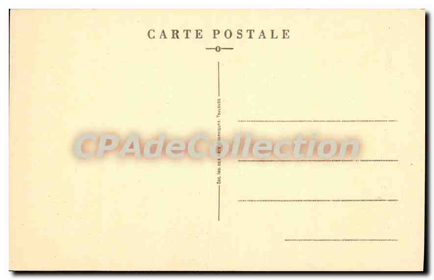 CPA Saint Jouin Bruneval Avenue Des Echos — Rückseite