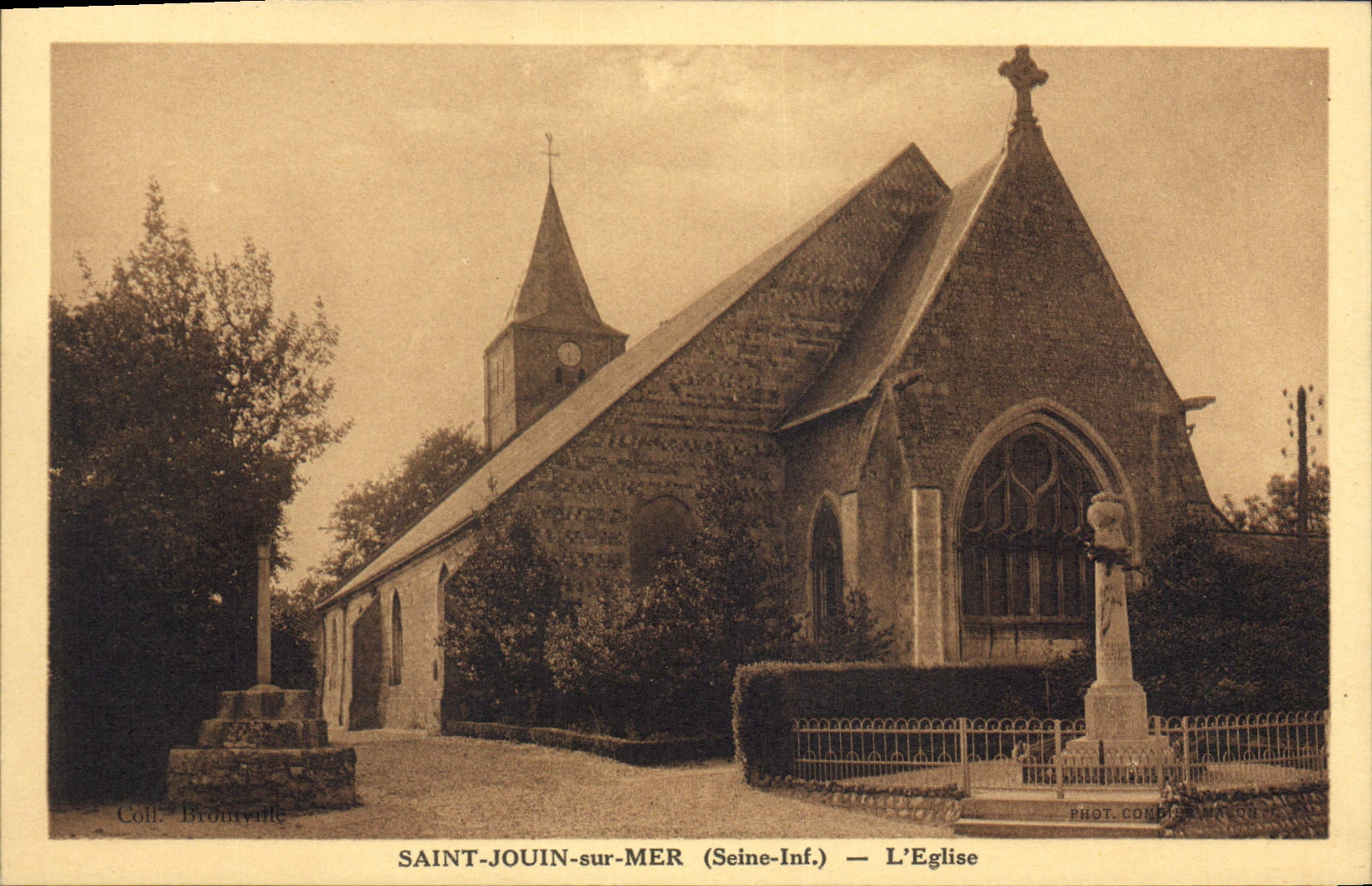 CPA Saint Jouin Sur Mer L'Eglise