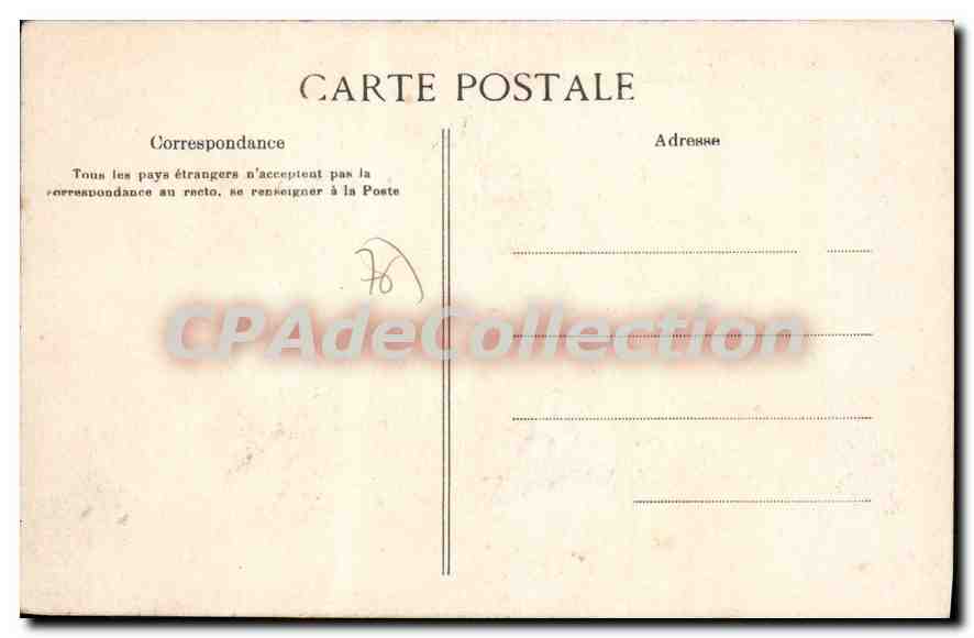CPA Le Treport Embarquement Pour La Promenade — Rückseite